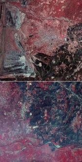 아리랑 2호가 촬영한 그리스 산불피해