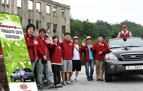기아 쏘렌토, '민통선 넘어 달린다'