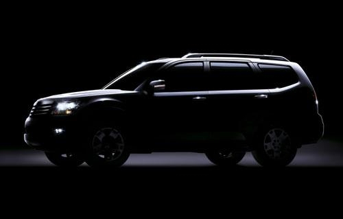 기아차 대형 SUV 'HM', 바디라인 첫 공개