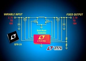 리니어테크,  중전력 출력 DC/DC 컨트롤러 개발
