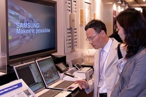 삼성전자, 일본서 와이브로 시연