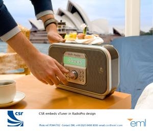 CSR, 1만여 개 라디오 스테이션 접속 가능 툴 출시