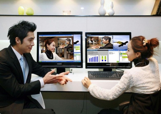 삼성전자, 화상전화 가능한 일체형 모니터 출시 