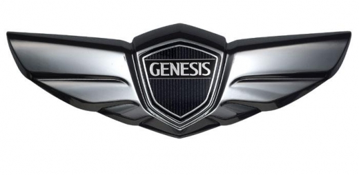 현대차, 프리미엄 세단 '제네시스' 엠블렘 공개