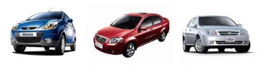 GM 대우 3차종, 인도 J.D 파워 품질 조사1위