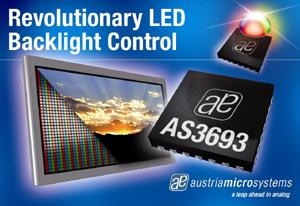 오스트리아마이크로시스템즈, 고정밀 LED 드라이버 출시