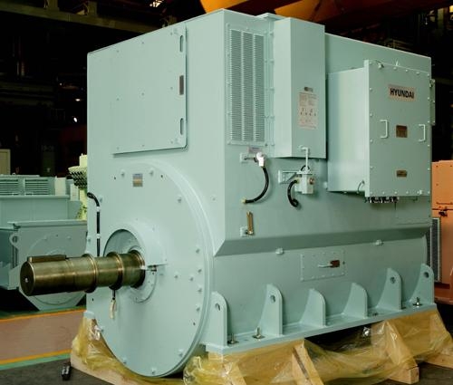 현대중공업, 국내 최초 세계 회전기기 시장 진출