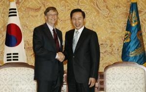 빌 게이츠 “한국에 1억5천만달러 투자”