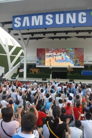 삼성홍보관, 베이징 올림픽 명소로 ‘시선집중’ 