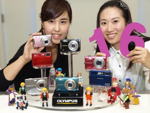 올림푸스, ‘16명 얼굴인식 가능한’ 신제품 6종 발표