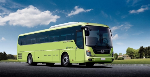 현대차, 친환경 엔진 탑재 '유니버스 CNG' 출시