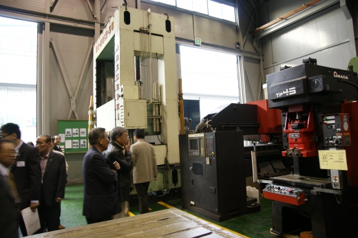 시화공단, 중고 공작기계 경매장  