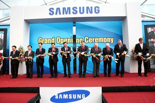 삼성전자, 슬로바키아 LCD 모듈라인 준공