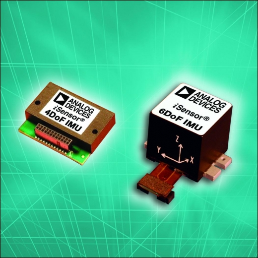 아나로그디바이스, 산업 및 의료 기기용 관성 센서 출시 