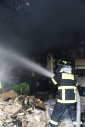 신도림 플라스틱 사출 공장서 화재