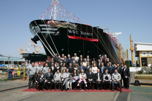 세계 최대 규모 컨테이너선 인도 