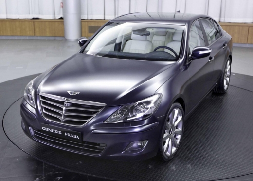 현대차, ‘제네시스 프라다’ 공개…내달 서울모터쇼서 첫 선