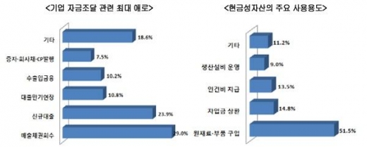 위기극복 위한 기업의 최대관심 ‘매출증대, 현금확보’
