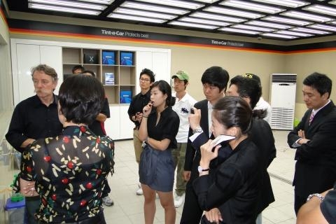 틴트어카 코리아, 호주본사 방한 선팅필름 기술교육 실시