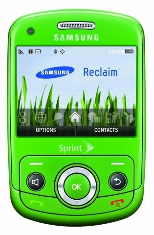 삼성전자, 미국서 친환경 휴대폰 ‘리클레임’ 출시 