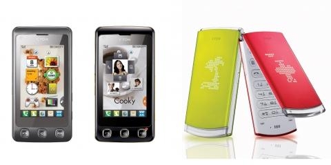 LG전자, 쿠키폰-롤리팝폰 컬러마케팅 전개 