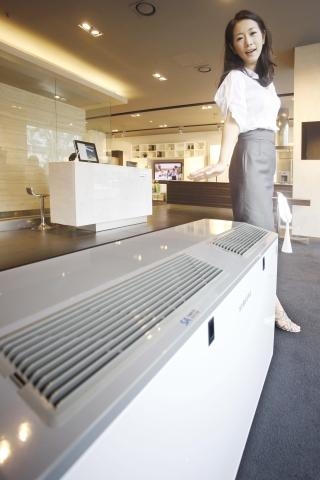 삼성電, 슈퍼청정기술 기반 바닥상치형 환기시스템
