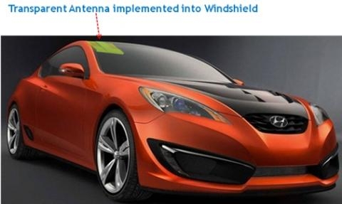 세계 최초, 차량용 투명안테나 개발 