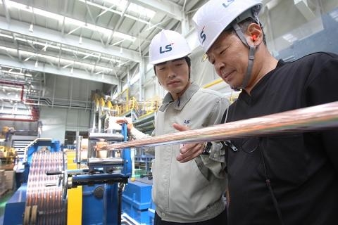 산업용 해저케이블, 국내 최초 양산