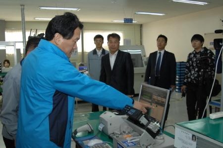 박주원 안산시장, 산업현장 방문