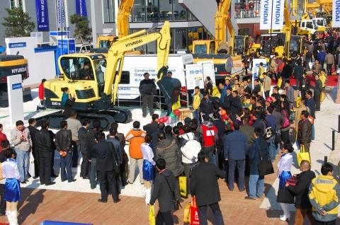 현대중공업, 中 건설기계시장 마케팅 강화
