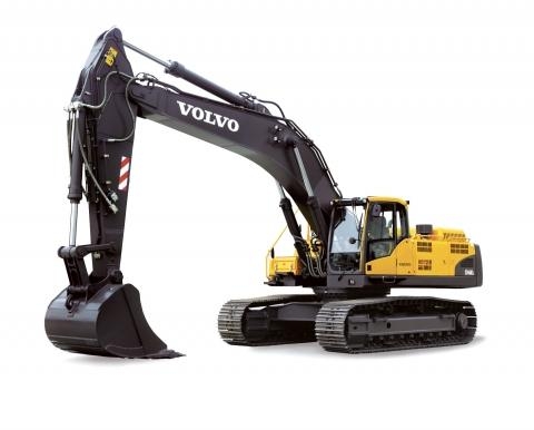 볼보, 최고급 중대형 굴삭기 ‘주목’