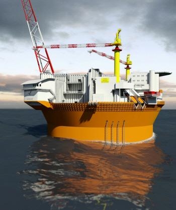 현대重,세계최대 원통형 FPSO 수주