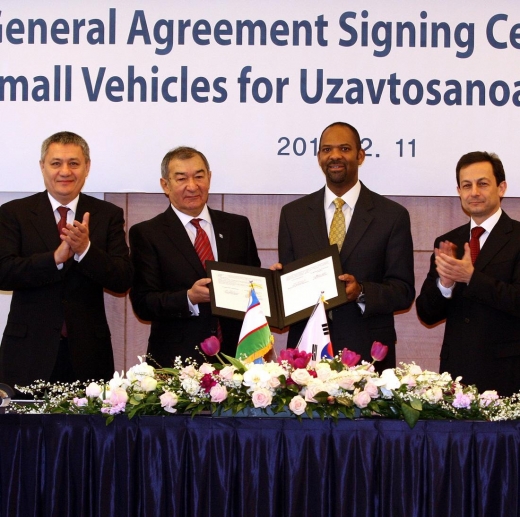 GM 소형차 우즈벡 점령 '선전포고'