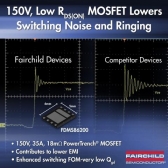 페어차일드, Low RDS(ON) MOSFET 출시