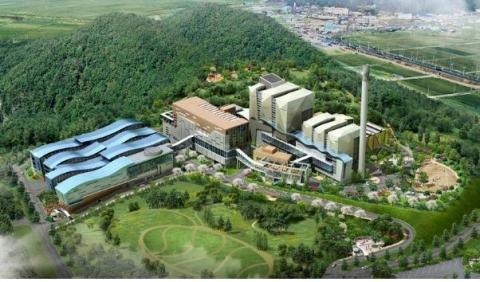 생활폐기물 활용 발전시설 국내최초 건립 