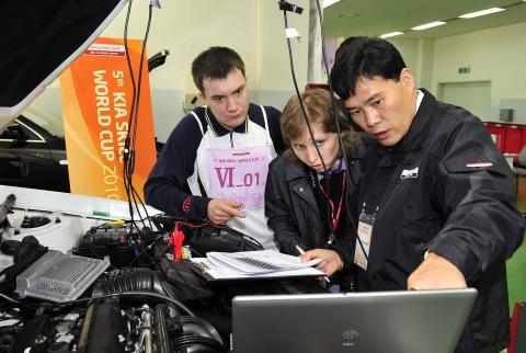 기아차, 전세계 정비기술 경진대회 개최