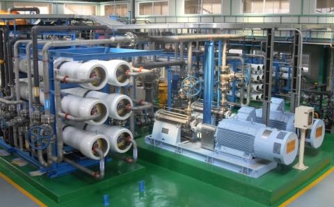 태양열 이용 해수담수플랜트 '가동'