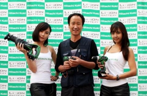 히타치, 리튬이온 충전공구 시리즈 출시