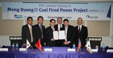 두산重, 13억 달러 화력발전소 수주