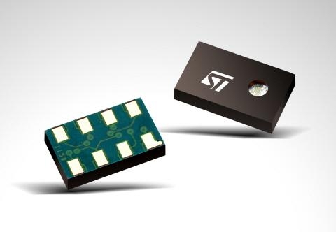 ST, 초소형 실리콘 압력센서 출시
