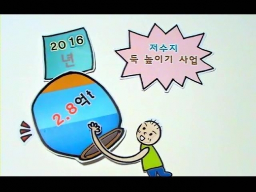2016년 10억톤의 물부족, 미래를 대비한 물그릇 이야기