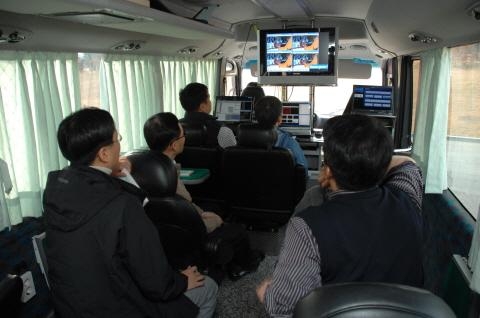 이동 중 3D-TV 시청 세계 최초 시연