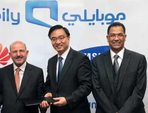 삼성전자, 중동 4G LTE 시장 진출