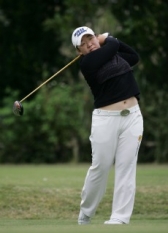 신지애-커, LPGA 투어 개막전 첫날 동반 플레이