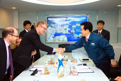 현대重, 유럽 풍력발전 시장 첫 진출 