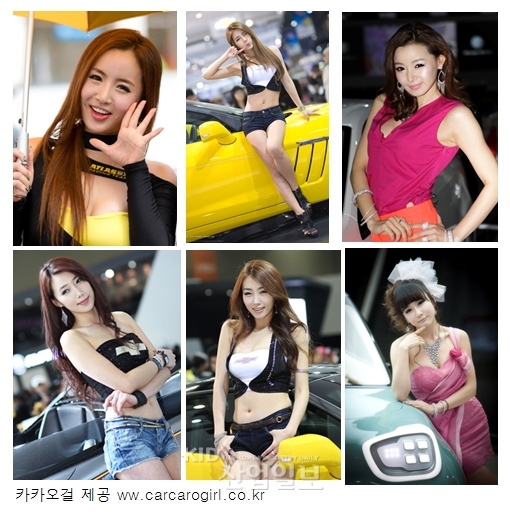 6인의 레이싱모델, '카카오걸' SNS 본격서비스