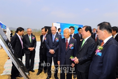 현대重, 국내최대 박막 태양전지공장 기공