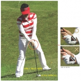 박금숙 프로의 경사에서의 아이언 샷 -1