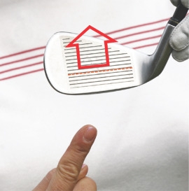 박금숙 프로의 경사에서의 아이언 샷 - 2 