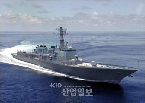 KTICC, 이지스함 건조 참여 기술력 선보여